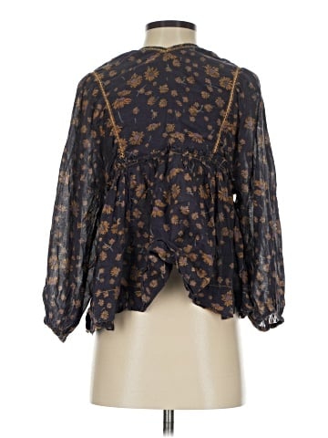Free People 3/4 Sleeve Blouse (view 2)