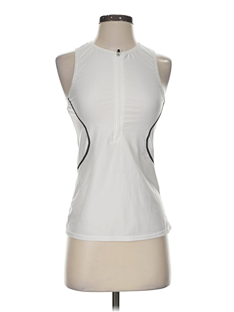 Iron Man Active Tank Top: White Activewear – Size Small