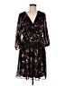 DKNY 100% Polyester Black Cocktail Dress Size 8 - photo 1