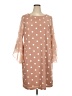 C established 1946 Polka Dots Tan Casual Dress Size 18 - 20 - photo 1