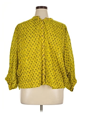 Pilcro 3/4 Sleeve Blouse (view 1)