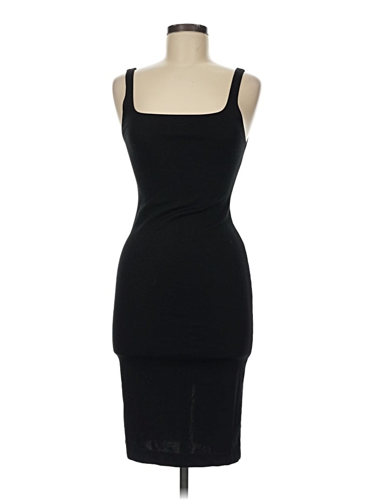 Pre-owned Zara Cocktail Dress In Black
