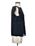Banana Republic 100% Polyester Black Short Sleeve Blouse Size XS - photo 4
