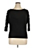 Loveappella Black 3/4 Sleeve Top Size M - photo 1