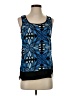 Outback Red 100% Polyester Blue Sleeveless Blouse Size XS - photo 1