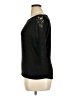 Loveappella Black 3/4 Sleeve Top Size M - photo 5