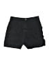 Blue Blush 100% Cotton Solid Black Cargo Shorts Size S - photo 1