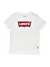 Levi's 100% Cotton Ivory White Short Sleeve T-Shirt Size 4T - photo 1