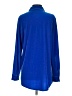 Soft Surroundings Blue Long Sleeve Blouse Size S - photo 2