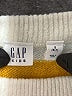 Gap Kids Stripes White Pullover Sweater Size 6 - 7 - photo 3