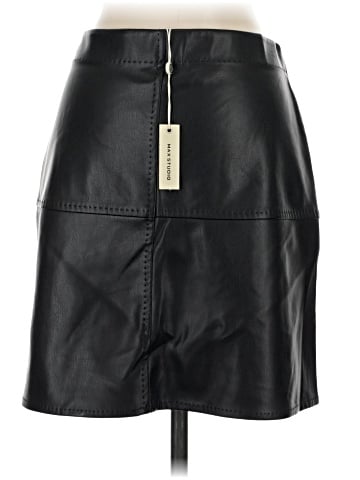 Max Studio Faux Leather Skirt (view 2)
