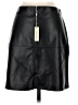 Max Studio 100% Polyurethane Solid Black Faux Leather Skirt Size XS - photo 2