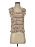 Bordeaux 100% Cotton Tan Tank Top Size XS - photo 1
