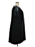 Halogen Solid Black Cocktail Dress Size 18 - photo 4