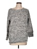 Nally & Millie 100% Polyester Gray Pullover Sweater Size L - photo 1