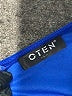 OTEN 100% Polyester Solid Blue Casual Dress Size L - photo 6