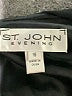 St. John 100% Polyester Black Formal Skirt Size 16 - photo 4