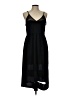 Tic : Toc Solid Black Casual Dress Size L - photo 1