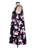 Apt. 9 Floral Black Casual Dress Size L - photo 5