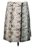 Etcetera 100% Polyurethane Animal Print Silver Casual Skirt Size 4 - photo 2