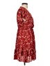 Shein 100% Polyester Paisley Red Casual Dress Size L - photo 4