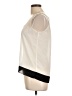 Aqua 100% Polyester Ivory Sleeveless Top Size L - photo 5