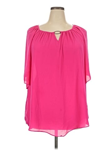 C established 1946 Short Sleeve Blouse (view 1)