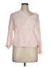 BCX 100% Polyester Pink 3/4 Sleeve Blouse Size XL - photo 1