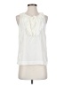J.Crew White Sleeveless Blouse Size 2 - photo 1