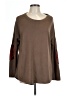Fashionomics Brown Pullover Sweater Size L - photo 1