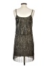 Audrey 3+1 Metallic Silver Cocktail Dress Size S - photo 2