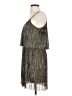 Audrey 3+1 Metallic Silver Cocktail Dress Size S - photo 5