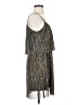 Audrey 3+1 Metallic Silver Cocktail Dress Size S - photo 4