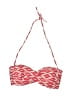 Robin Piccone Print Red Swimsuit Top Size S - photo 1