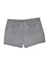 Merona 100% Cotton Solid Gray Denim Shorts Size 4 - photo 2