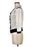Elle 100% Cotton Polka Dots White Cardigan Size M - photo 5