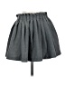 Divided by H&M Solid Gray Denim Skirt Size XS - photo 1