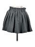 Divided by H&M Solid Gray Denim Skirt Size XS - photo 2