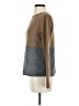 James Perse 100% Cashmere Color Block Brown Cashmere Pullover Sweater Size Sm (1) - photo 5