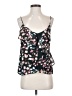 Aqua 100% Polyester Black Sleeveless Top Size S - photo 1