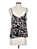 Aqua 100% Polyester Black Sleeveless Top Size S - photo 2