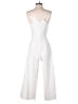 Topshop Solid White Jumpsuit Size 4 - photo 2
