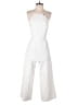 Topshop Solid White Jumpsuit Size 4 - photo 1
