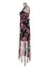 Connected Apparel 100% Polyester Floral Black Cocktail Dress Size 8 - photo 5