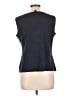 Brooks Brothers Black Sleeveless Blouse Size L - photo 2