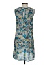 Pins and Needles 100% Polyester Print Blue Casual Dress Size S - photo 2