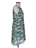 Pins and Needles 100% Polyester Print Blue Casual Dress Size S - photo 4