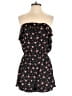 Maitai 100% Polyester Floral Black Romper Size S - photo 1