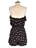 Maitai 100% Polyester Floral Black Romper Size S - photo 2