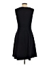 Talbots 100% Cotton Solid Black Cocktail Dress Size S - photo 2